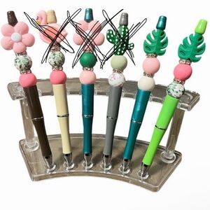 Spring Beaded Pens (Qty1)